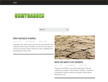 Tablet Screenshot of ohmygarden.com